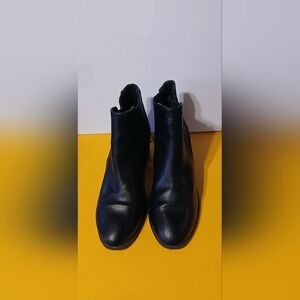 Pupid Black Synthetic Ankle Boots